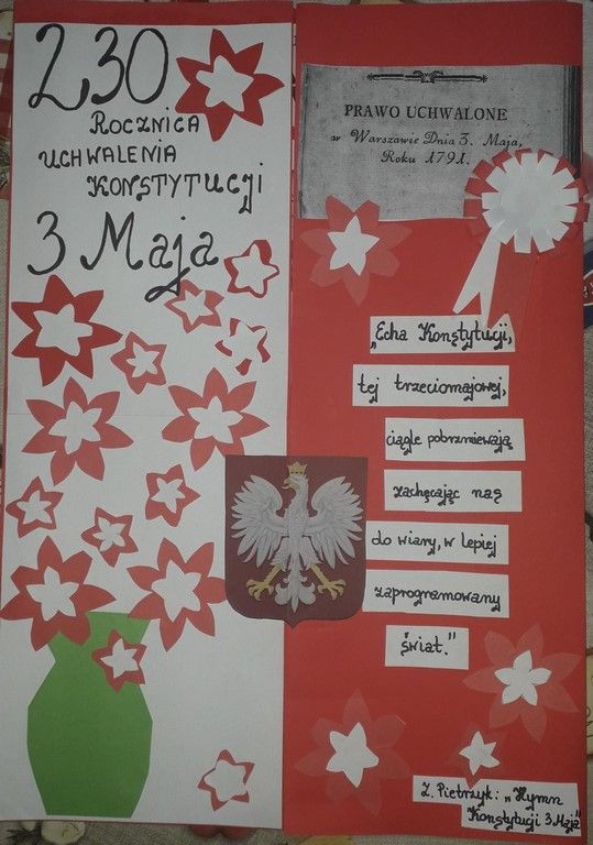 Plakat konstytucja 2021 Adrian 2 Woroniecki kl.7 - Janowka